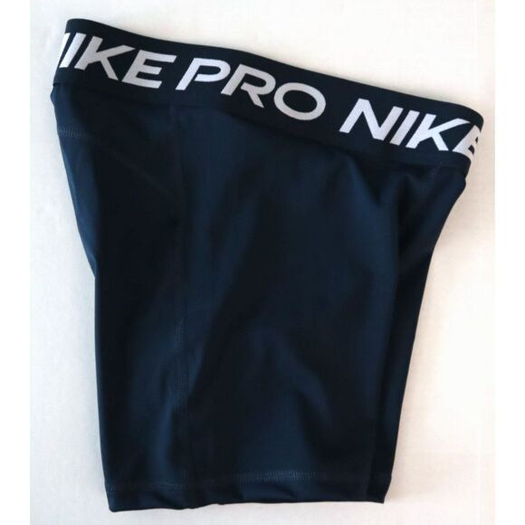 Nike Pro 365 CZ9831-478 Women's Sz S Armory Blue DRI-Fit 5" Compression Shorts - Picture 8 of 8